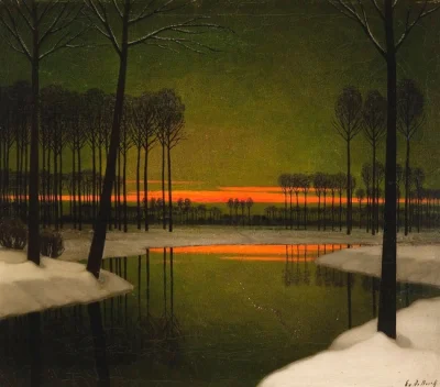 GARN - Winter | oil on canvas | 70 x 80 cm