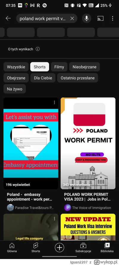 Iguan2207 - Żeby dostrzec skalę problemu, wystarczy wpisać w YouTube Poland work perm...