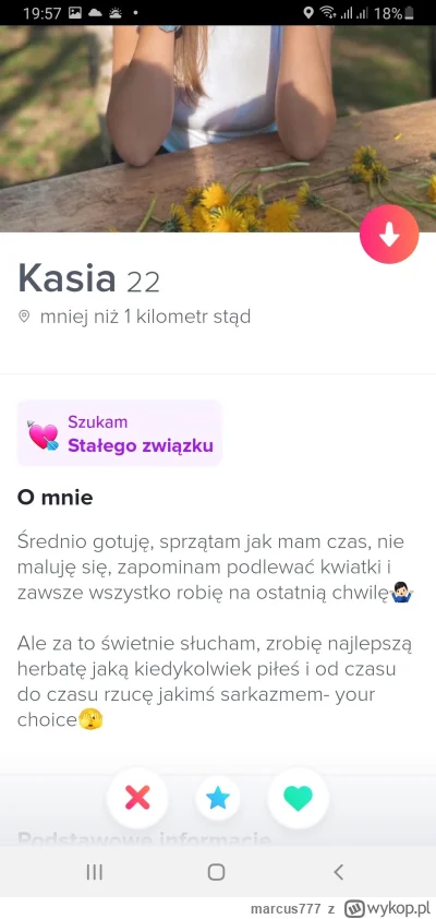 marcus777 - Nie no taka sobie wymarzyłem xd
#tinder #logikarozowychpaskow #p0lka