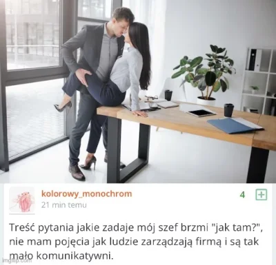 mitomanVander - tak to juz jest w tych 7h kolchozach biurowych , skromna sekretarka n...