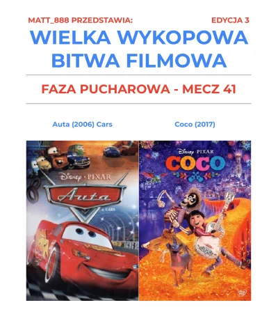 Matt888 - WIELKA WYKOPOWA BITWA FILMOWA - EDYCJA 3!

Tag do obserwacji lub czarnolist...