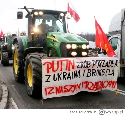 szef_foliarzy - Tak naprawdę to nie chodziło o ukraińskie zboże, tylko ideologię. Rol...