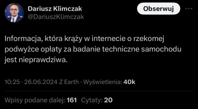 SzarakGieldowy - @SzarakGieldowy prostuje wpis!