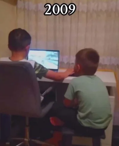 jmuhha - To wszyscy my z młodszym bratem w 2009 ( ͡° ʖ̯ ͡°)