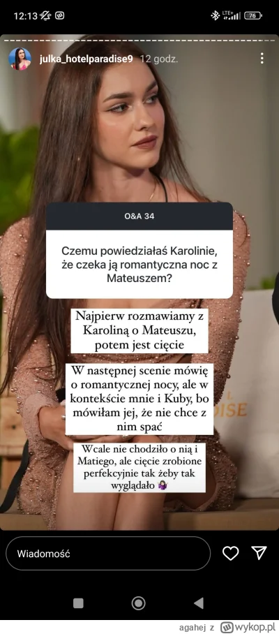 agahej - #hotelparadise nie wiem czy było bo nie nadążam was czytać:(