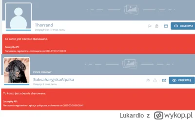 Lukardio - Możecie zwolnić #czarnolisto

https://wykop.pl/ludzie/Thorrand

-7807
#sto...