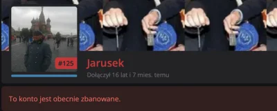 L3stko - https://wykop.pl/ludzie/Jarusek

Będzie chwila spokoju.

``
        "banned"...