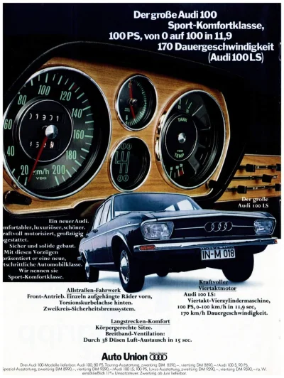 czykoniemnieslysza - Reklama Audi, 1969

#samochody #motoryzacja