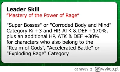 daray89 - Leader skill