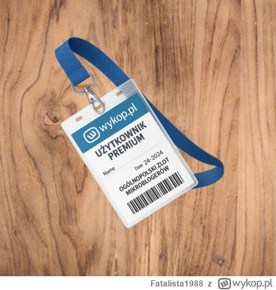 Fatalista1988 - Przypomnienie dla wszystkich użytkowników premium na Wykopie:
Jeśli z...