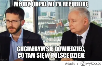 Adadid - W milionach polskich domów:
#tvpis #polityka #tvp #sejm #neuropa #wybory #be...