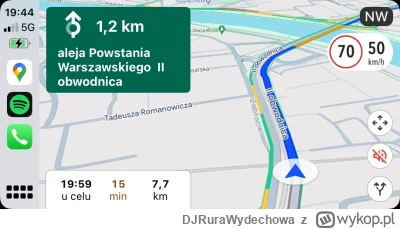 DJRuraWydechowa - A już było dobrze... jeden dzień wyświetlała się obecna prędkość + ...