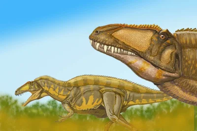Loskamilos1 - Akrokantozaur to rodzaj teropoda z rodziny allozaurów, jego czasy przyp...