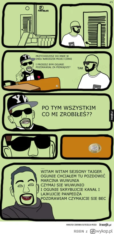 RBBN - Dżomlądi ( ͡° ͜ʖ ͡°)
1183

Akat ogunie czoś pojawiło się tego typu z wuwunio, ...