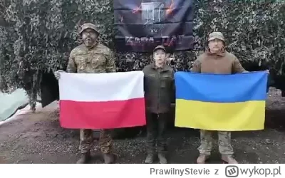 PrawilnyStevie - Ukraińska jednostka militarna wstawiła nagranie, w którym życzą Pols...