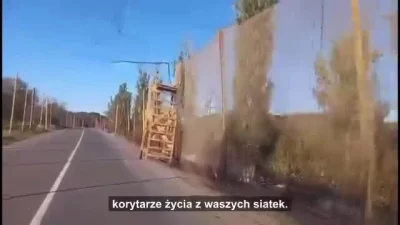 sikorkinaukrainie - Siatki antydronowe się sprawdziły! Są montowane, żołnierze proszą...