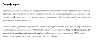 d.....n - Polskie uśmiechnięte sądy otworzyły furtkę do odszkodowań dla imigrantów, k...