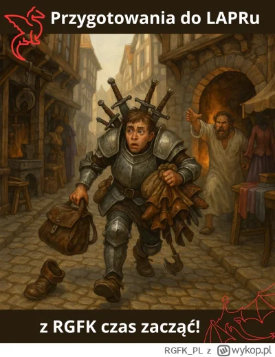 RGFK_PL - Chciał raz Miłko ubrać się w strój rycerza 🛡️ i z kompanami pomaszerować w...