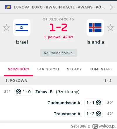 SebaD86 - Islandia do bojuuuuu ( ͡º ͜ʖ͡º)

#zydostwo #zydzi #mecz #islandia