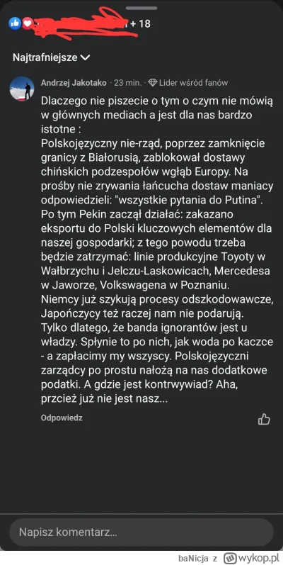 baNicja - Ale się Pan ładnie oznaczył😂 taki tekst pod artykułem o produkcji sera na ...