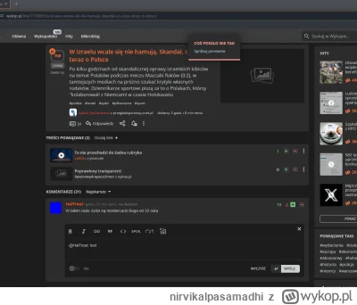 nirvikalpasamadhi - Dlaczego nie mogę nic napisać w tym znalezisku a we wszystkich in...