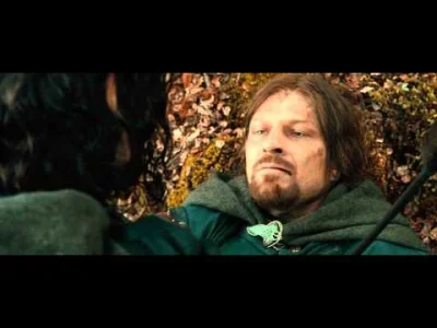 wfyokyga - W wersji kinowej chyba nie było rozmowy z konającym Boromirem i dlaczego t...