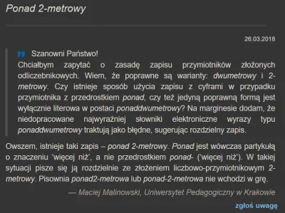 StaryWedrowiec - >że niby w języku polskim nie możemy słownie pisać cyfr? Możesz poda...