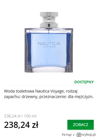 Pk1bgt - #perfumy

Co raz taniej tę perfumy kosztują ( ͡° ͜ʖ ͡°)