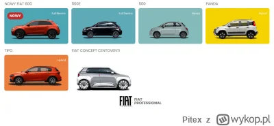 Pitex - A widzieliście ofertę Fiata, że jest taki płacz? To nie tak dużo Porsche jest...