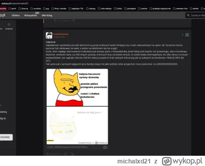 michalxd21 - Na moim profilu wyświetla się wpisy w których ani nie jestem oznaczony, ...