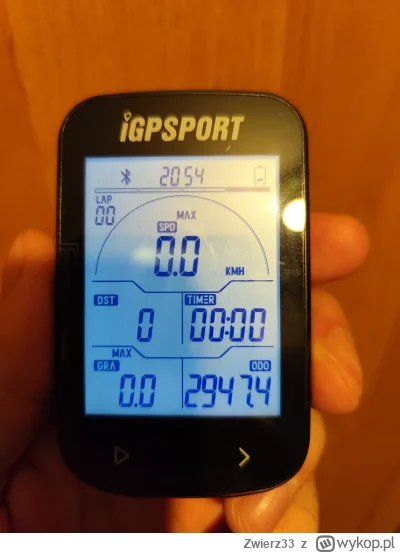 Zwierz33 - Łojciec co ma 80 lat w tym roku zrobił na rowerze 3 tys km (brakuje 53 km ...