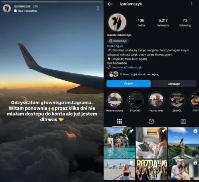 SebastianDosiadlgo - SHE IS BACK!!!
KRÓLOWA MLM WRÓCIŁA NA INSTA
#izadamczyk #frajerz...