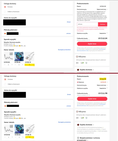 xxRazorxx - Może mi ktoś wytłumaczyć jak działają te p--------e kupony? #aliexpress #...