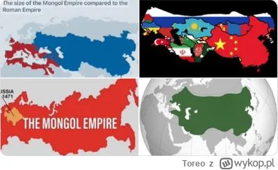 Toreo - #wojna #mapa #mongolia #ukraina #rosja Nie wiem jakim echem odbiła się tu map...