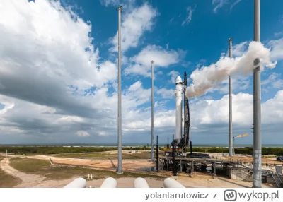 yolantarutowicz - W kosmos startuje Terran 1 - pierwsza rakieta nośna na metan. To ta...