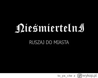 toyache - #muzyka #rock
Klip do utworu Ruszaj do Miasta z albumu zespołu Nieśmiertel...