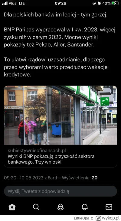L.....a - Niezbędna jest pomoc dla banków z budżetu państwa celem ratowania ich stabi...