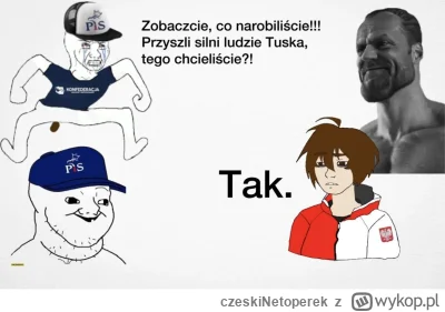 czeskiNetoperek - Do nich serio nadal nie dochodzi, że żaden wyborca koalicji nie odw...