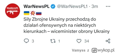 Vamyss - HISTORYCZNA LISTA OBECNOŚCI W DNIU ROZPOCZĘCIA UKRAIŃSKIEJ OFENSYSY 

#ukrai...