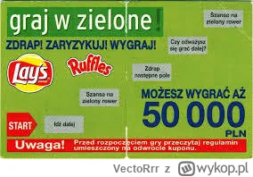 VectoRrr - @Seshu: Pod koniec lat 90-tych była taka promocja - zdrapka w Laysach (coś...