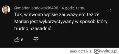 mexicofan - Na szczęście pan Marian zauważa cierpienia młodego Frejera.