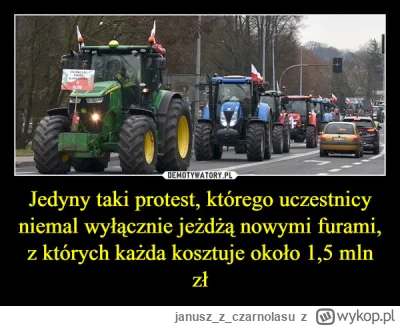 januszzczarnolasu - #rolnictwo #rolnicy #pieniadze #protest
