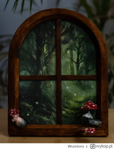 Wszebora - Oleje i ramka z action, trochę modeliny, listewki z maty do sushi 

#rysuj...