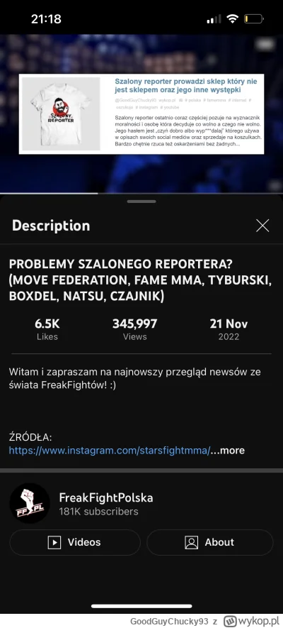 GoodGuyChucky93 - W programach to byłem cytowany ja władca piekieł nie ty nie ty i ni...