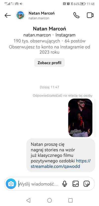 retciak - @MarcinE45: napisałem do niego może wysłucha prośby