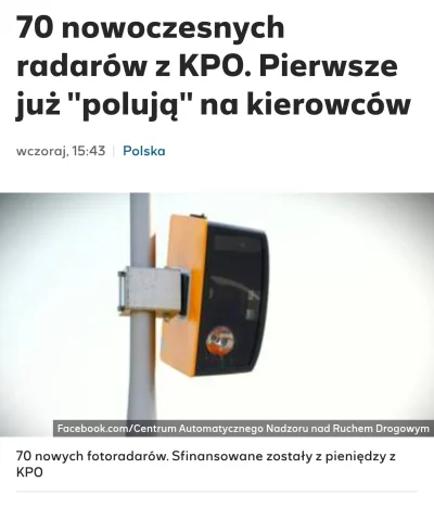 giorgioborgio - #kpo fotoradarów nakupili, dobrze wydane środki