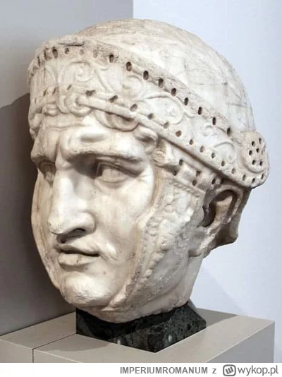IMPERIUMROMANUM - Marmurowa rzeźba głowy pretorianina

Marmurowa rzeźba głowy pretori...