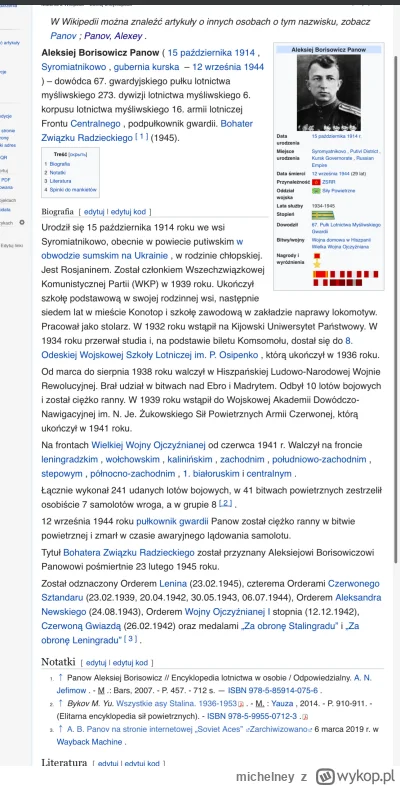 michelney - @Unifokalizacja fajna historia i możesz być dumny, że walczył po słusznej...