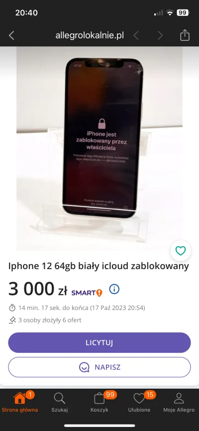 SolelyRose - #allegro #smartfon #apple #icloud

ktoś mi wyjaśni na czym polega ten wa...