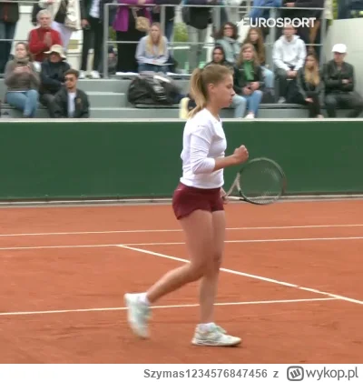 Szymas1234576847456 - Maja Chwalińska (345 WTA) z pierwszym zwycięstwem w kwalifikacj...